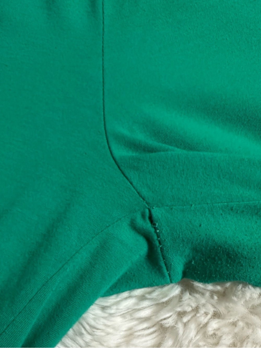 RDI Green Knit Wide Leg Jumpsuit Medium Sleeveless Spaghetti Strap Pockets - Picture 10 of 10